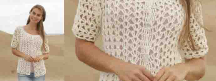Le gilet VERANO de Drops Design