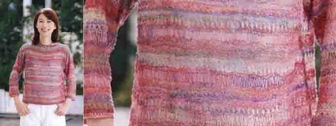 Le pull léger pour la rentrée au tricot