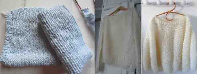 Le pull doudou au tricot comment faire
