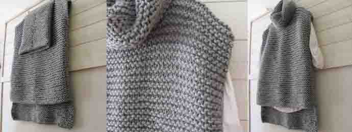 Le pull sans manche super simple