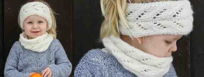 L'ensemble Eirlys snood et bandeau