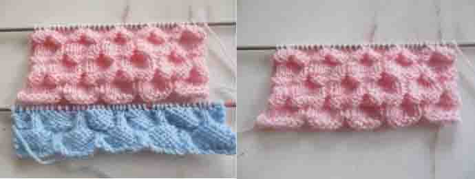 Un point fantaisie en relief