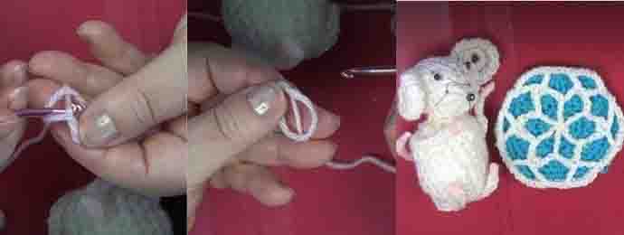 Cercle magique crochet pour débutant