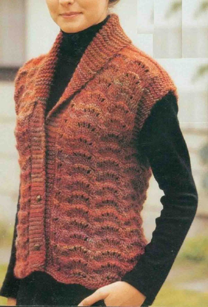 Un gilet sans manche pour les femmes