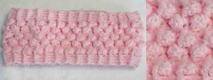 Un headband au crochet facile