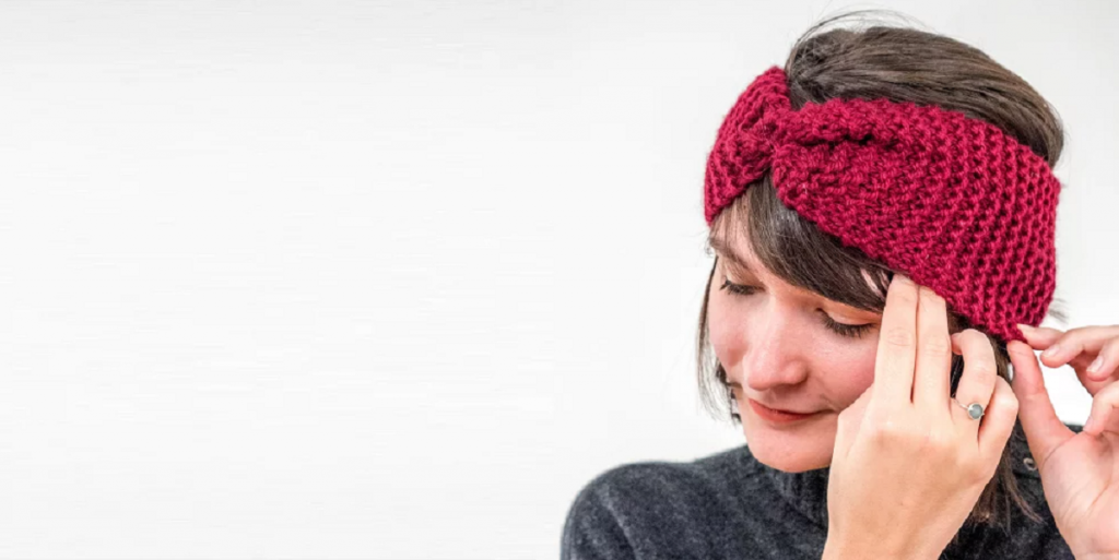 Headband au tricot facile