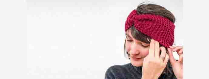 Headband au tricot facile