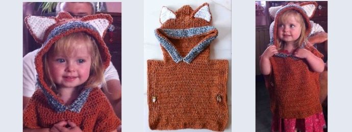 Le poncho de ma petite princesse partie 1
