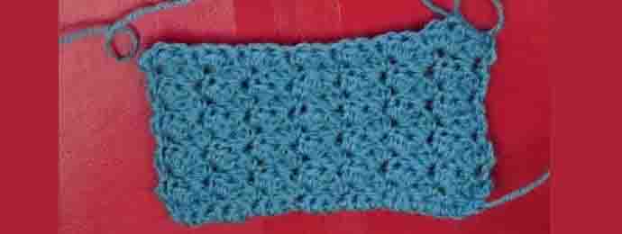 Point original au crochet