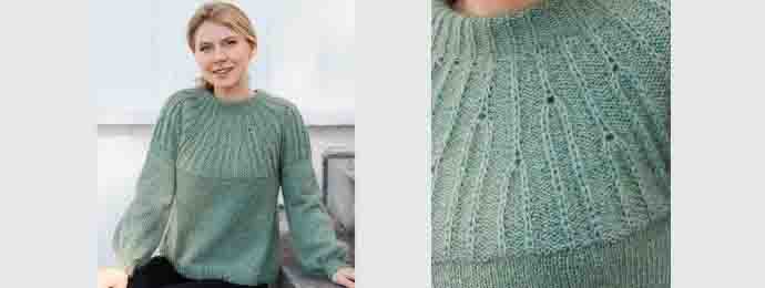 Pull tricot femme