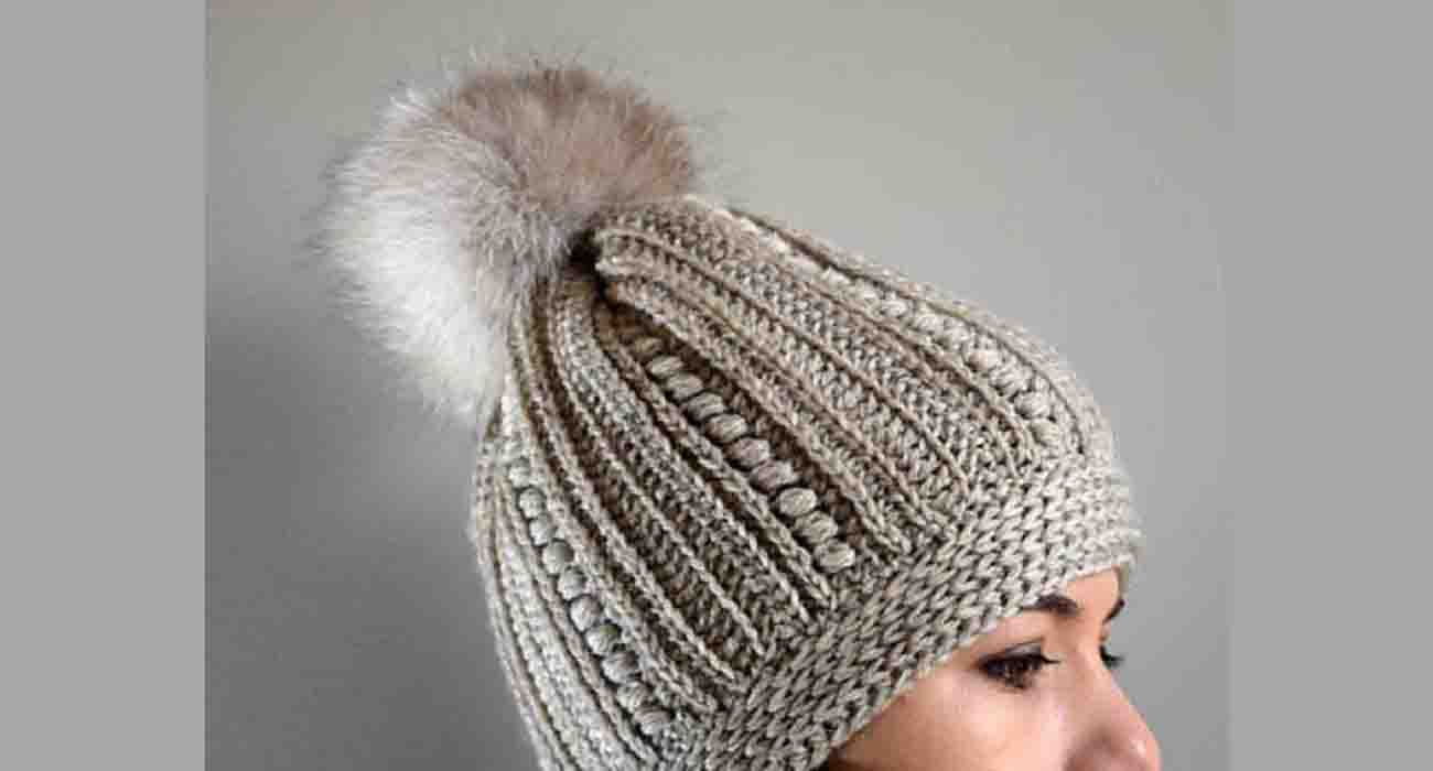 Au crochet un bonnet femme