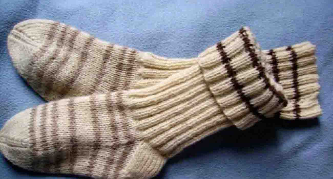 Chaussette en tricot facile