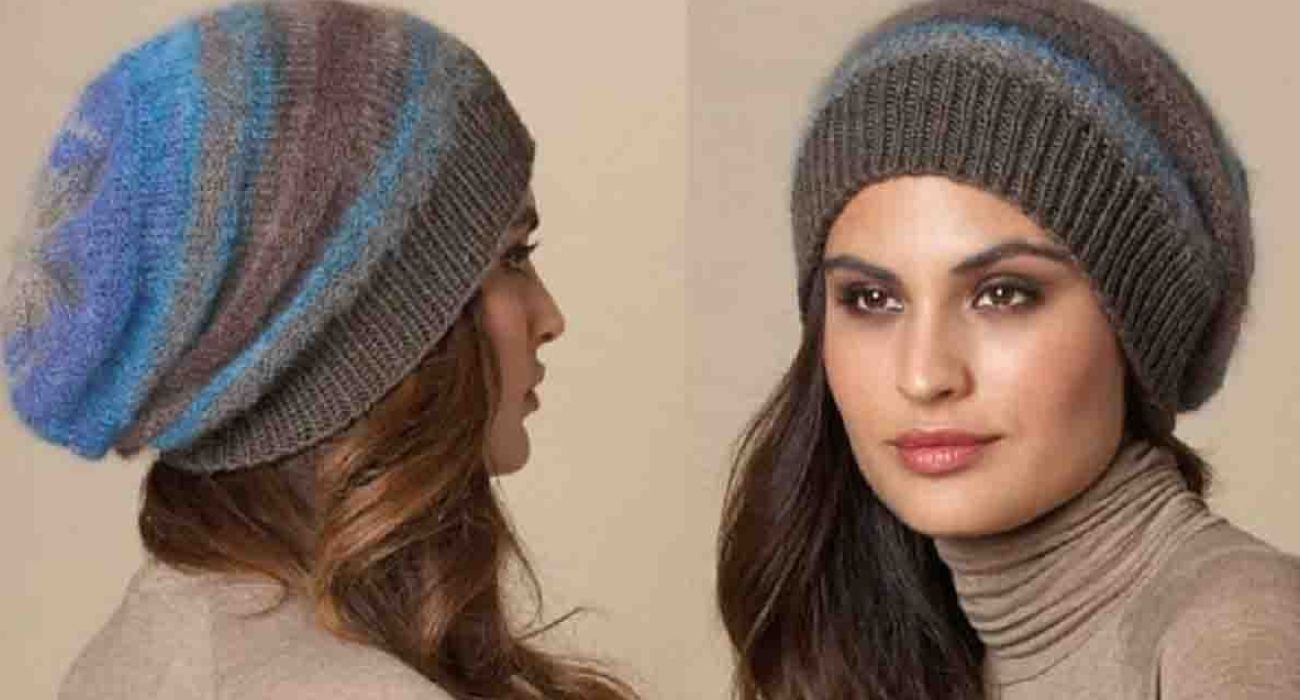 Un bonnet long femme hiver