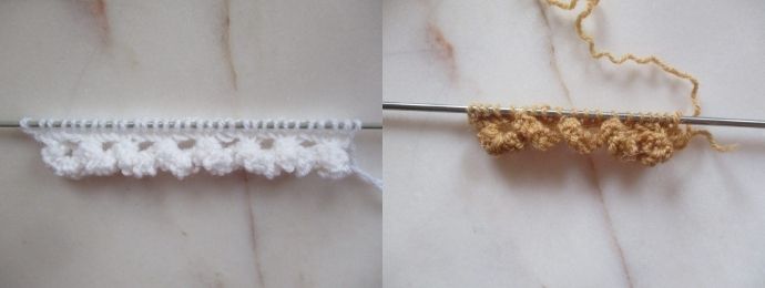 Un point fantaisie au tricot