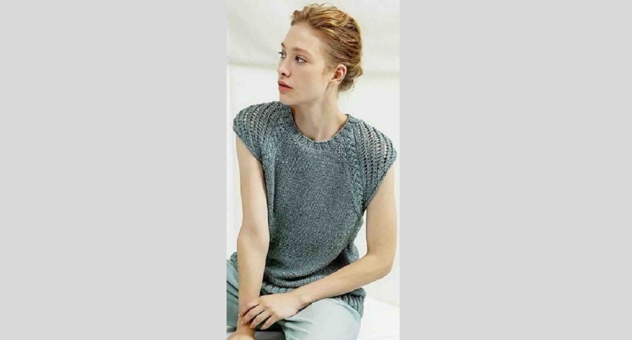Pull d'été femme à tricoter