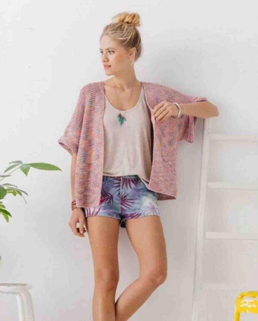 Cardigan femme été
