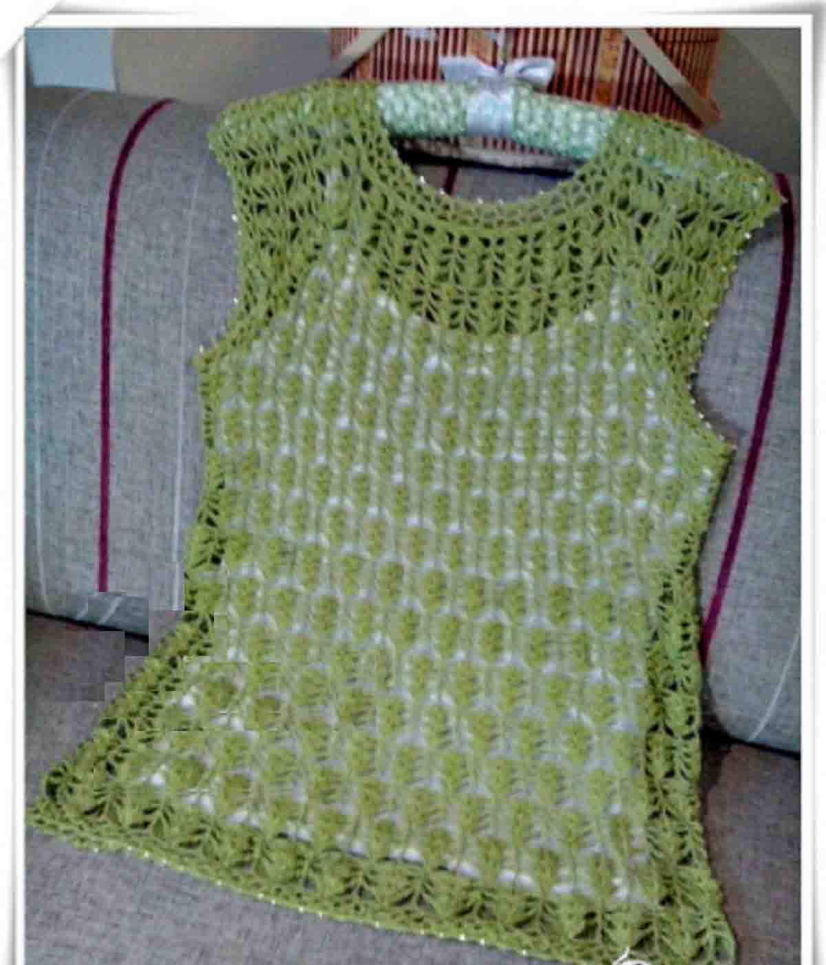 Une tunique d'été au crochet