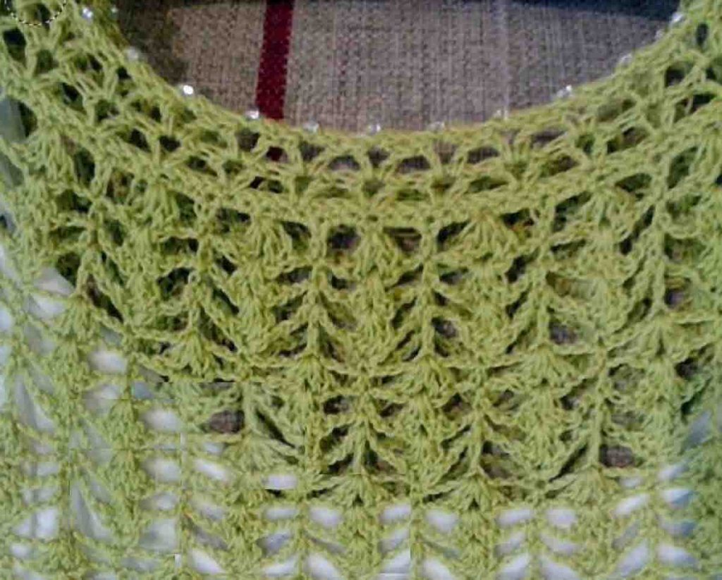 Une tunique d'été au crochet