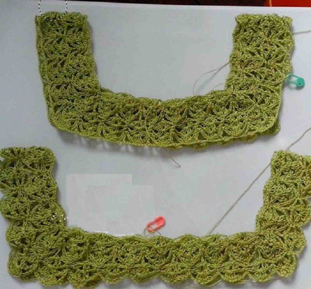 Une tunique d'été au crochet