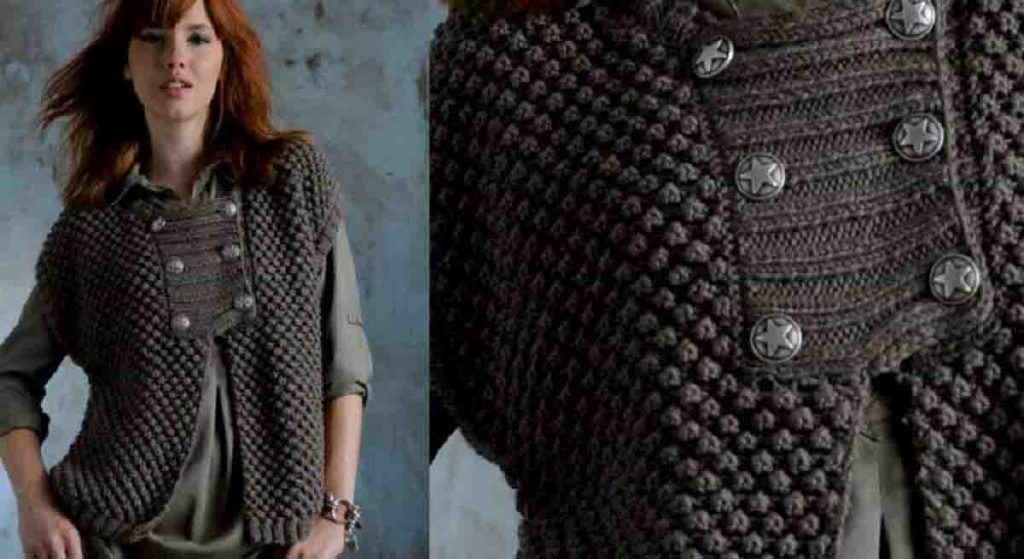 Une veste facile et rapide pour femme