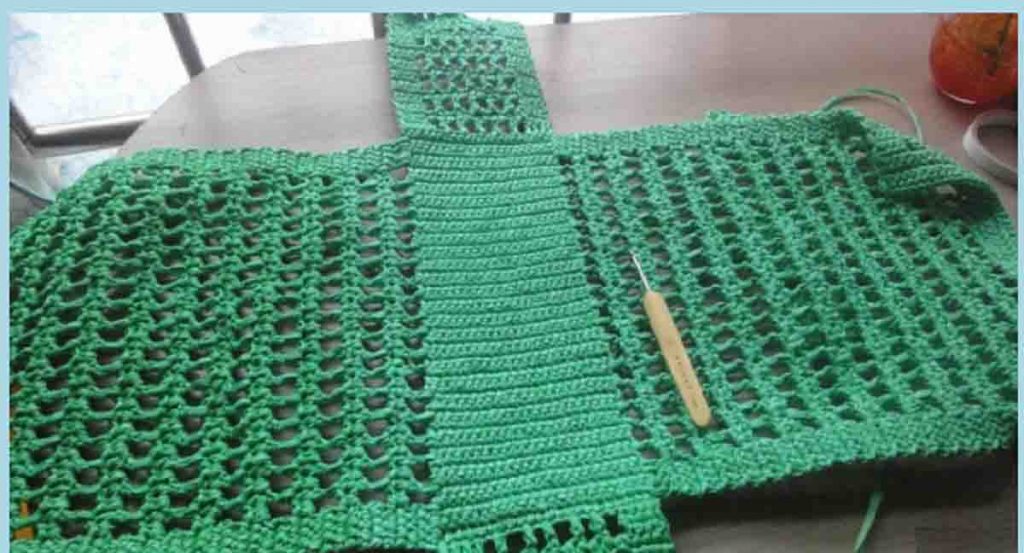 Au crochet un sac classique