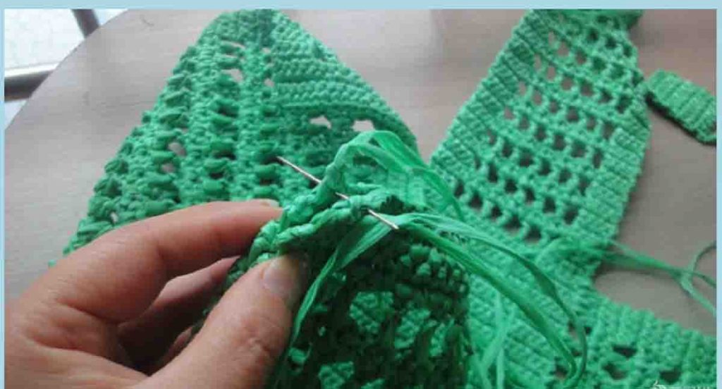 Au crochet un sac classique