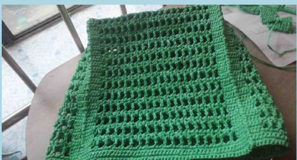 Au crochet un sac classique