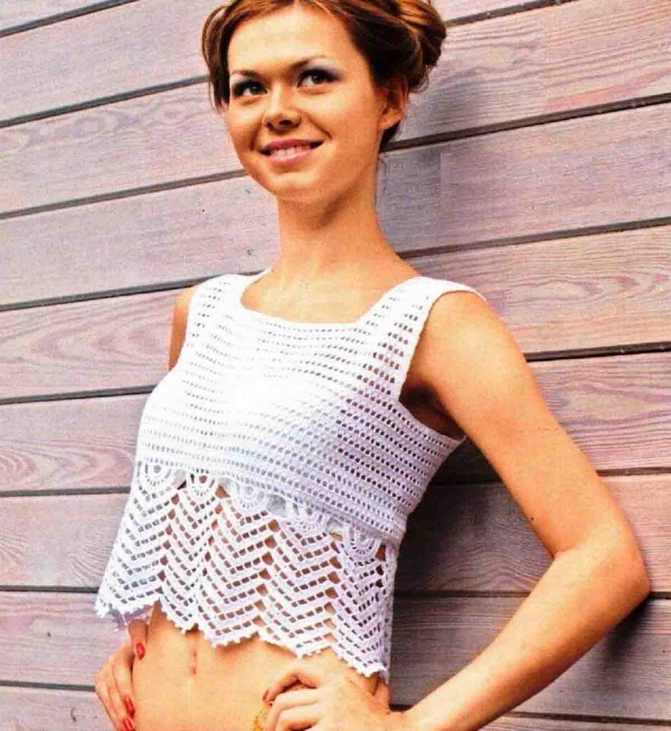 Blouse au crochet facile