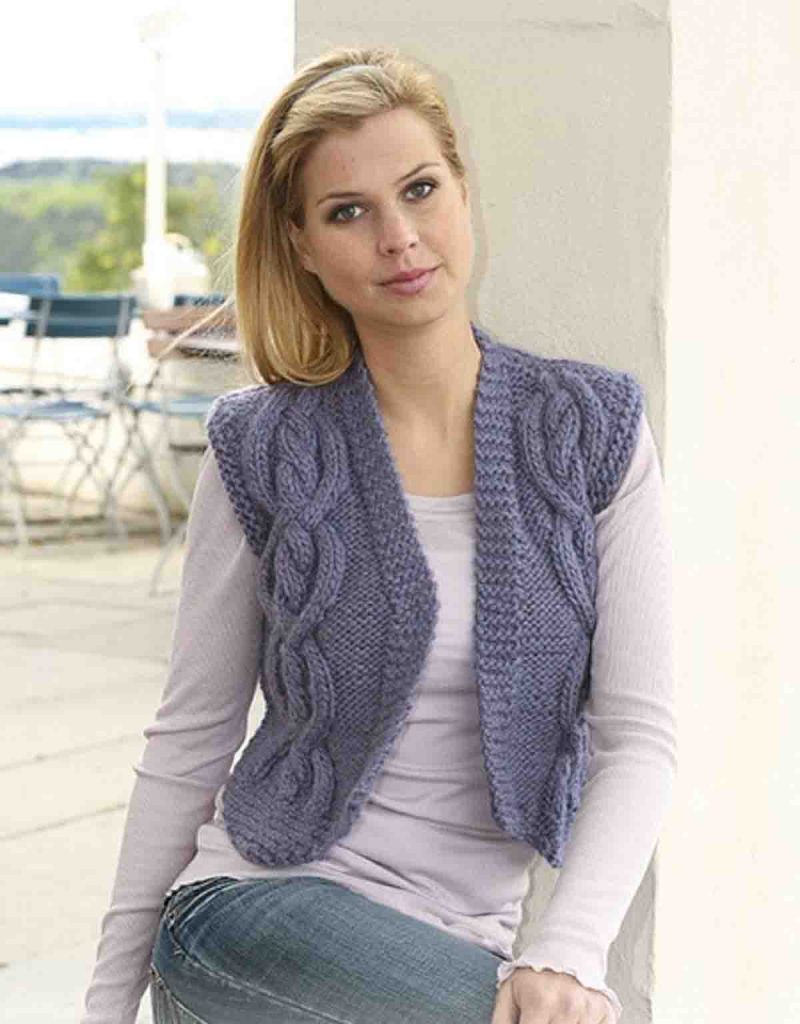 Gilet sans manche femme