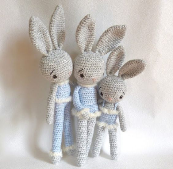 lapin au crochet avec explication