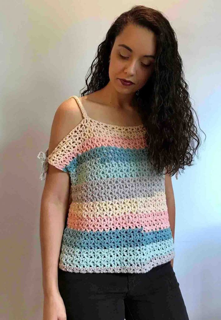 top crop crochet pattern