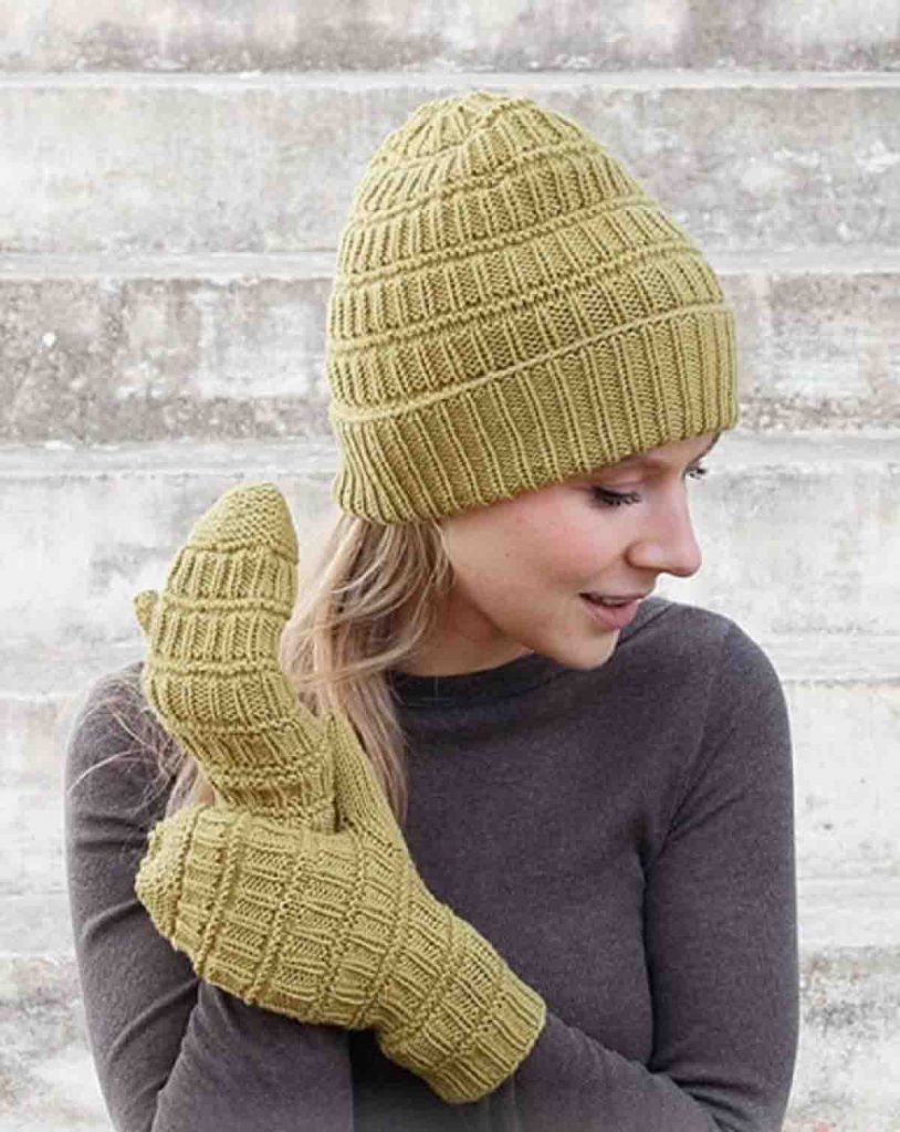 Modèle de bonnet a tricoter facile