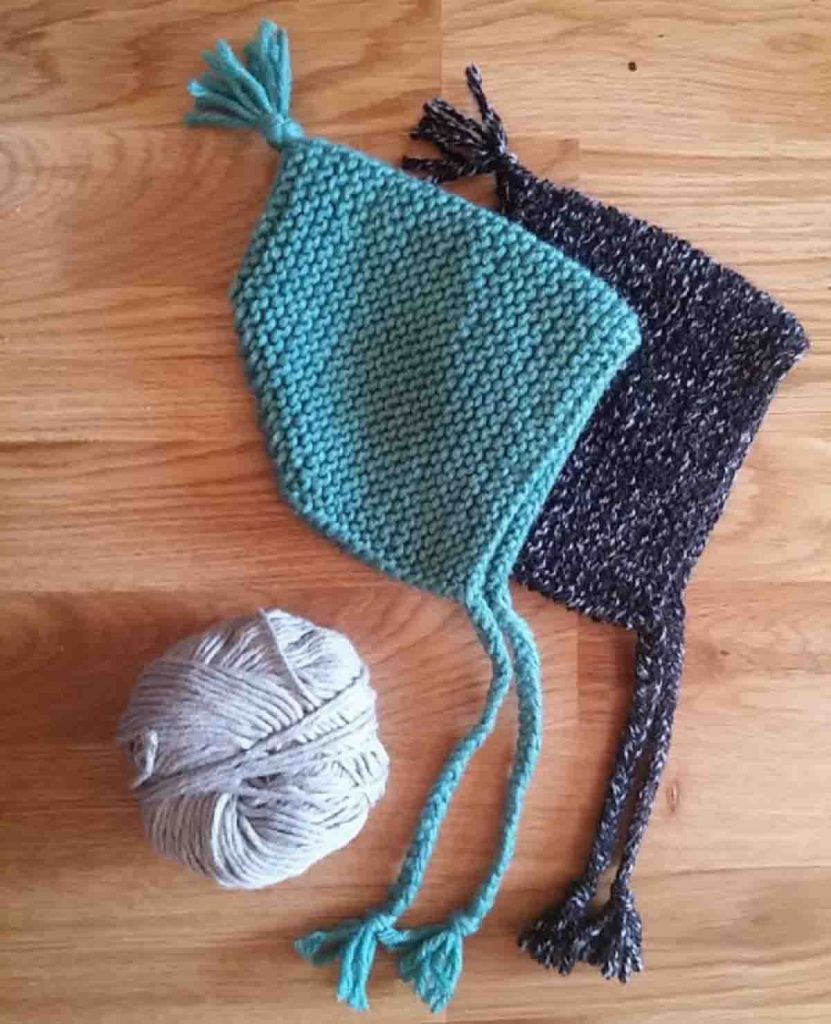 Au crochet un bonnet naissance modèle