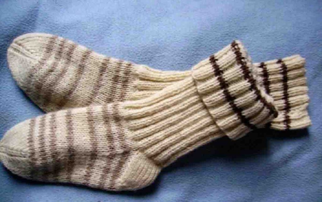 Chaussette en tricot facile