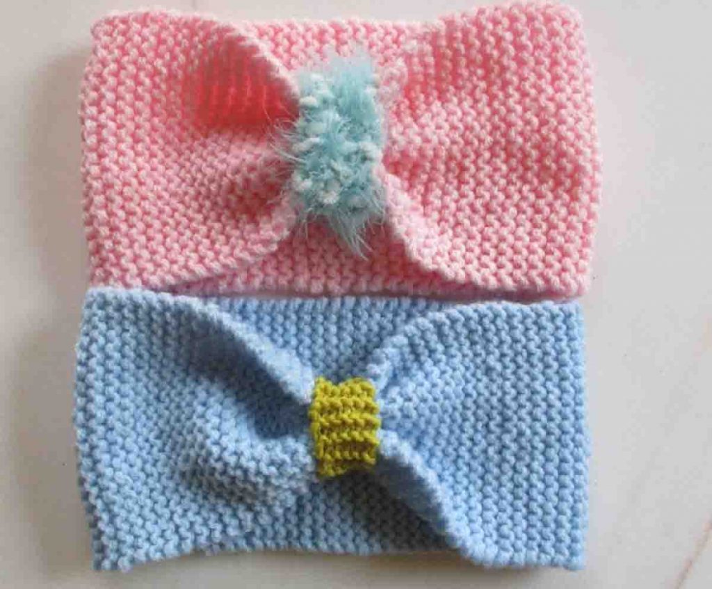 Modèle bandeau tricot facile