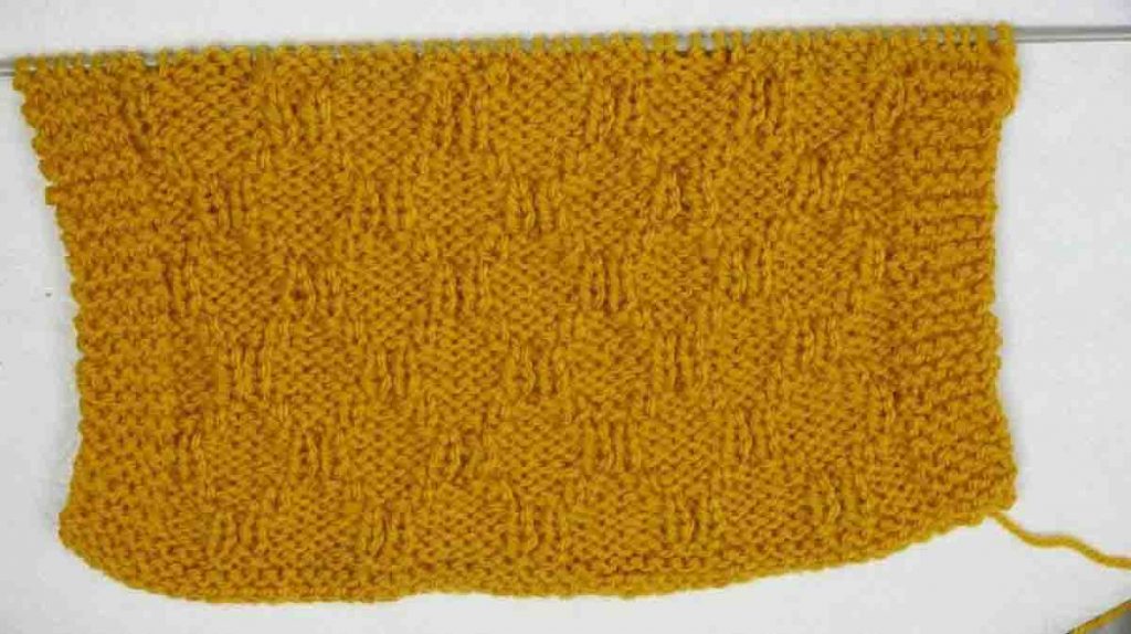 Point tricot fantaisie