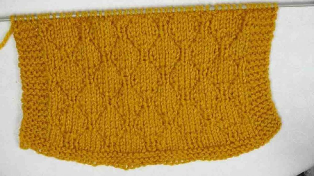 Point tricot fantaisie