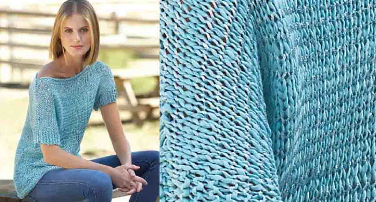 Tricot point jersey rapide