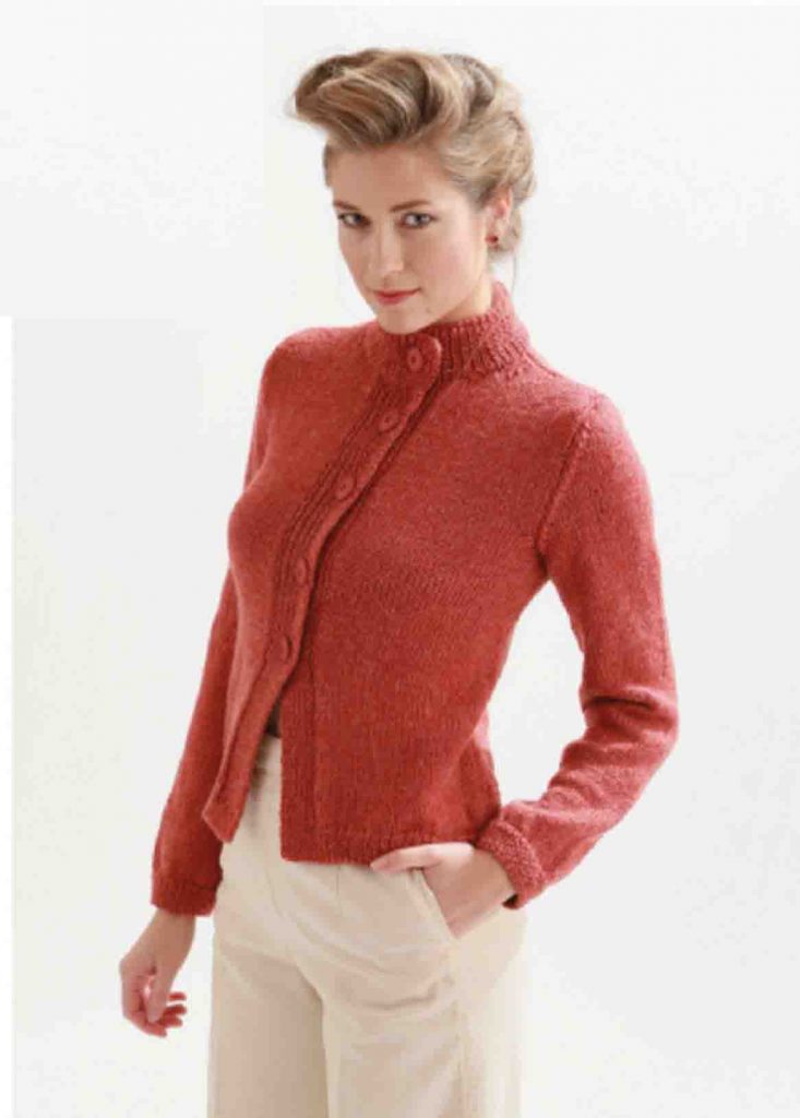 Un cardigan chic femme hiver.