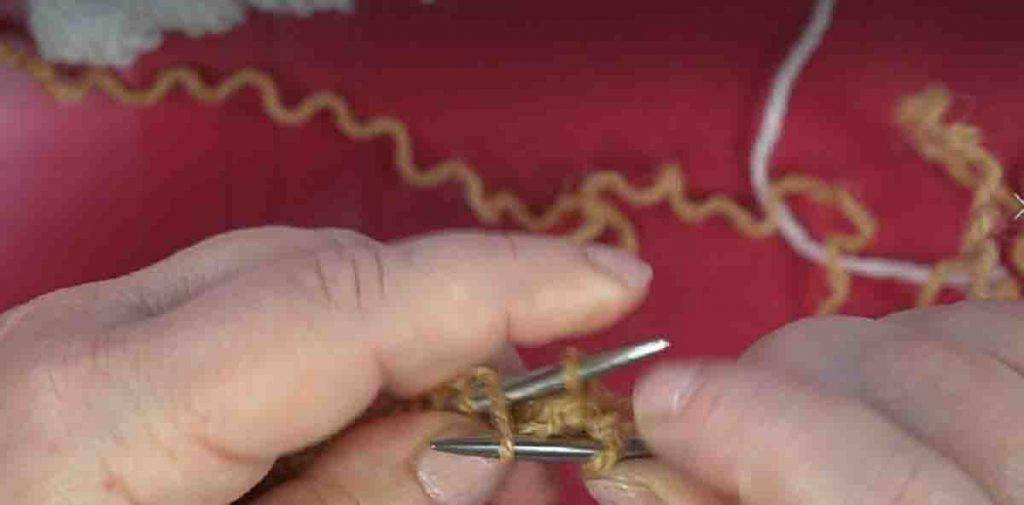 Un point fantaisie au tricot