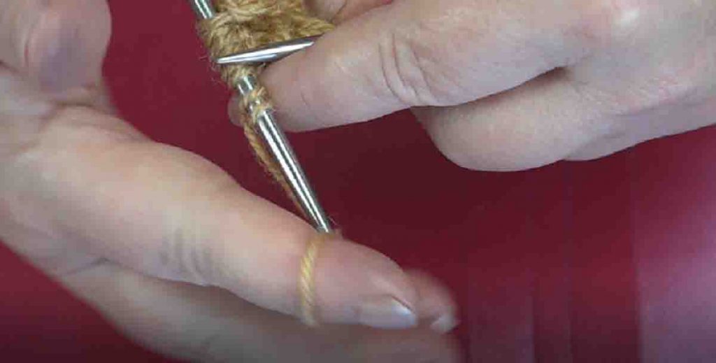 Un point fantaisie au tricot