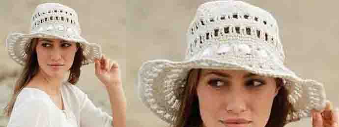 Chapeau de soleil femme