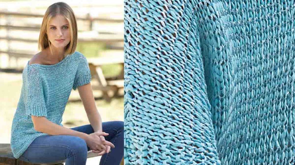 Tricot point jersey rapide