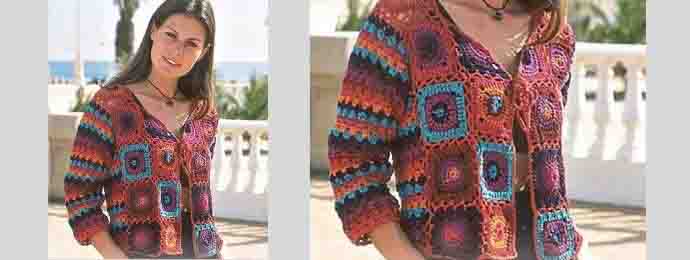 Crochet gilet boho facile