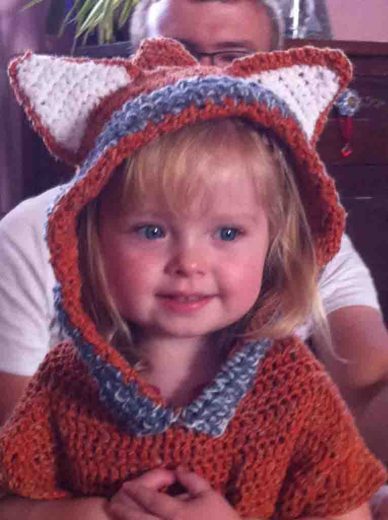 Le poncho de ma petite princesse partie 1