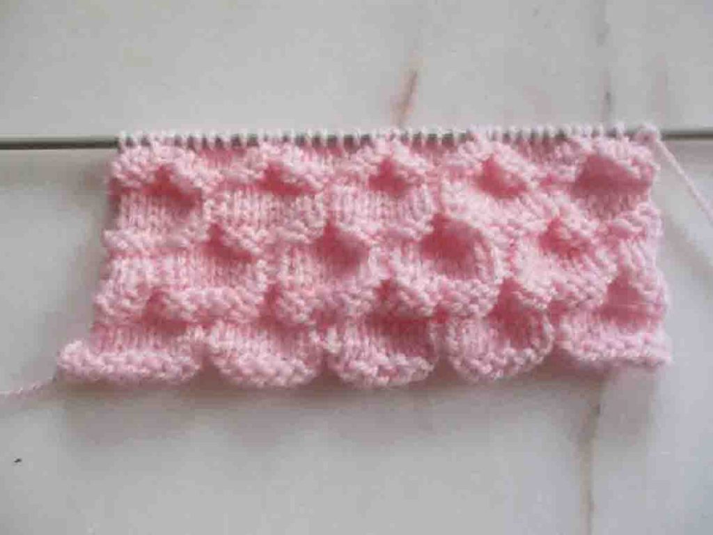 Un point fantaisie en relief