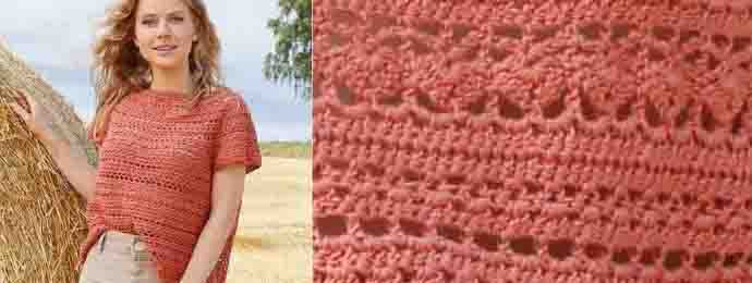 Un pull pour la rentrée au crochet