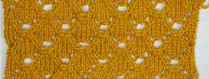 Point de tricot fantaisie facile