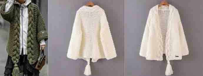 Gilet fashion week au tricot