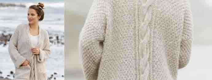 Gilet long femme